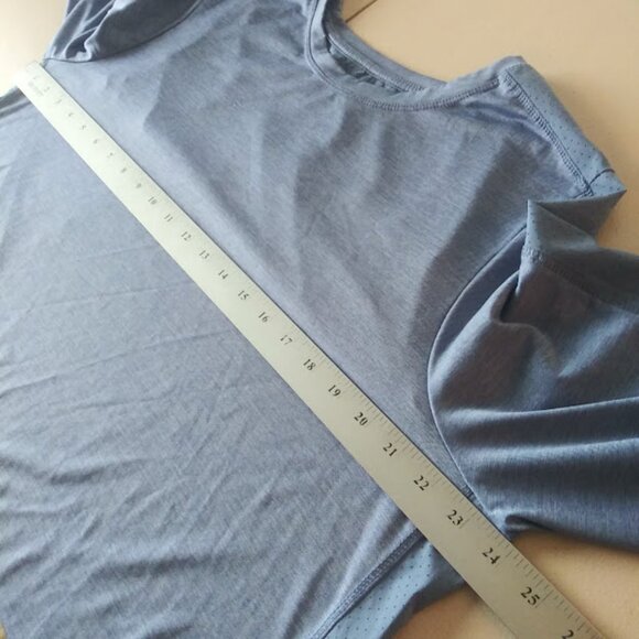 Avia women's size XXXL (22) long sleeve blue shirt - Picture 7 of 13